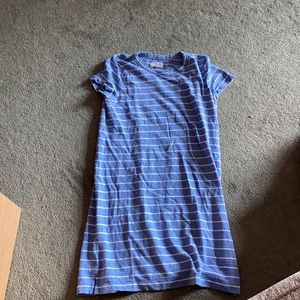Striped t shirt dress